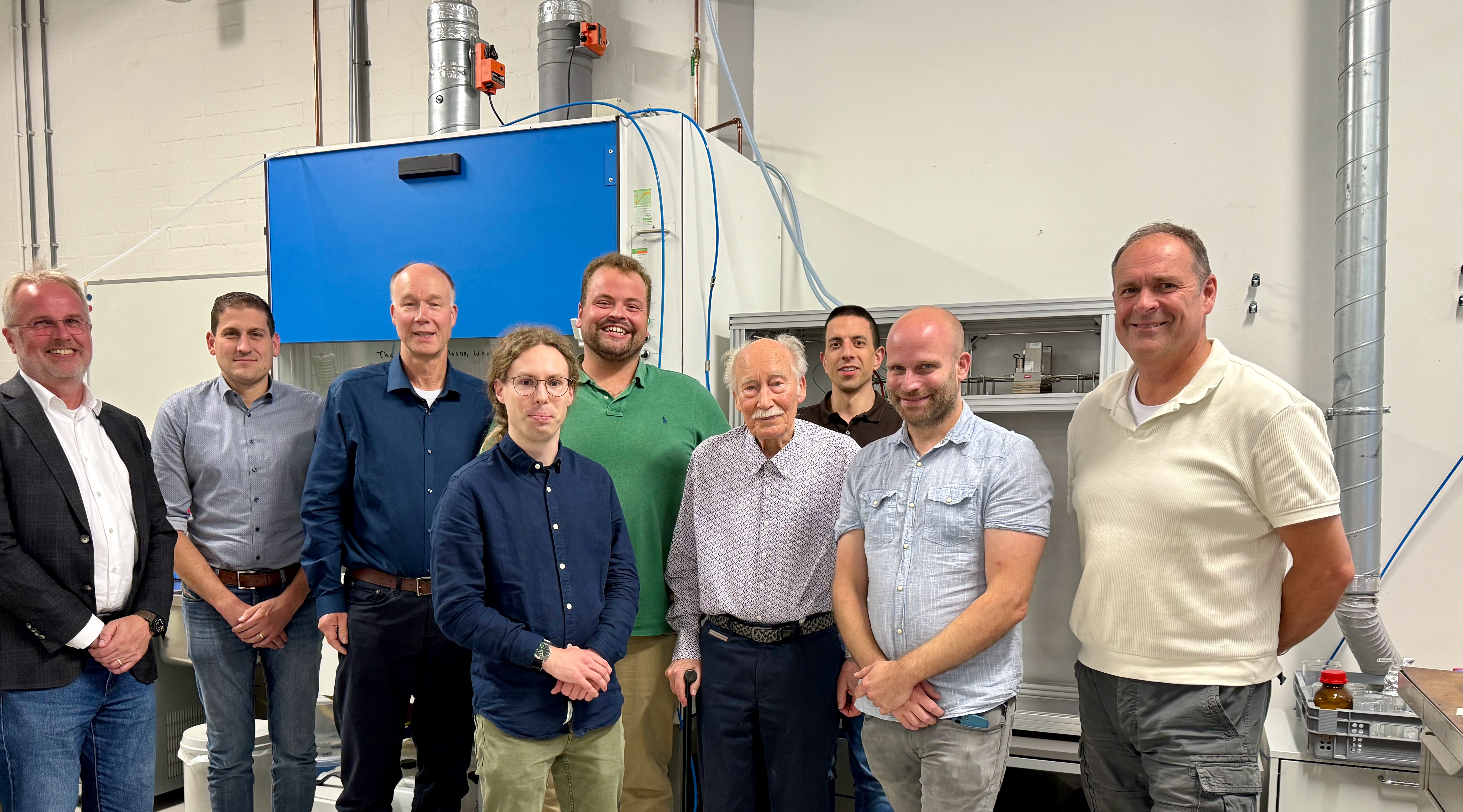 The Catalyzer team in the laboratory